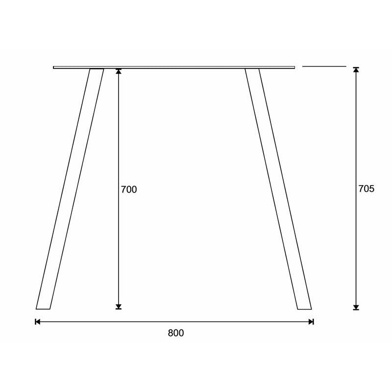 HOUSE OF SANDER SLANTING BASE - TABLE