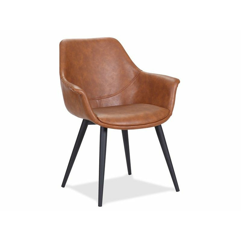 House of Sander Signe chair, Cognac