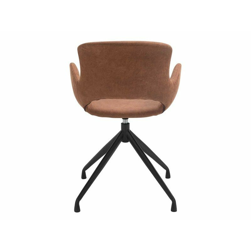 House of Sander Luna dining chair, Cuoio