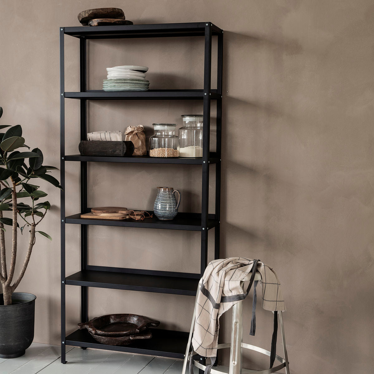 Shelf, hduse, black