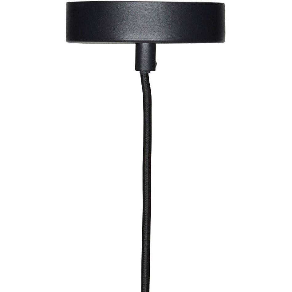 Hübsch Chand Ceiling lamp Oval Nature/Black