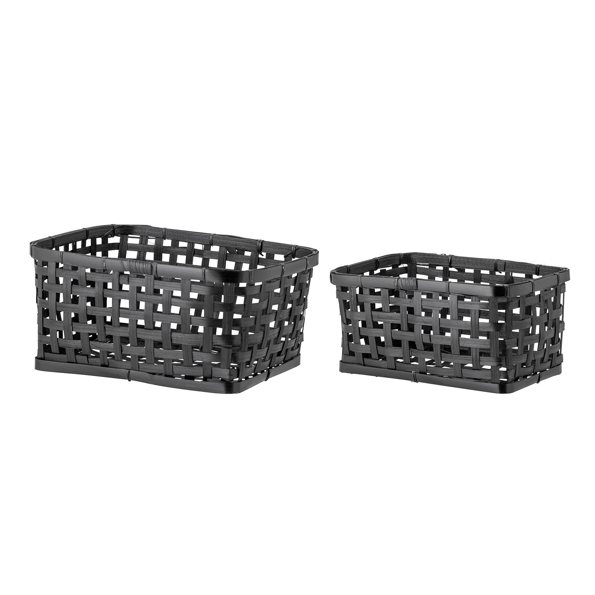 Creative Collection Talla Basket, Black, Bamboo