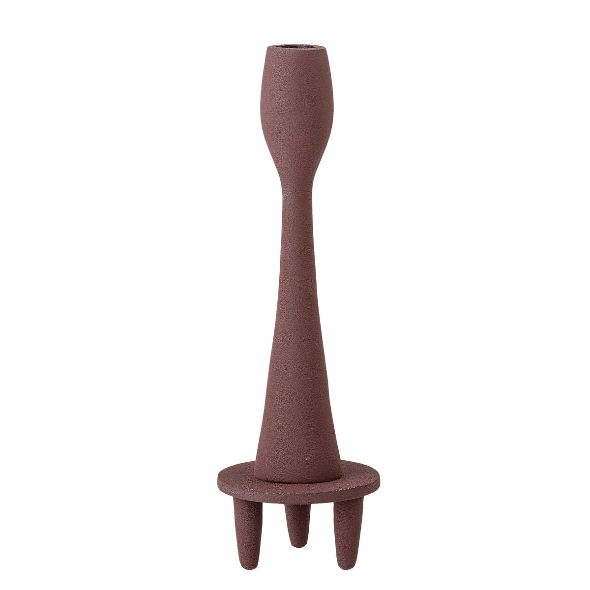 Bloomingville Davi candlestick, brown, aluminum