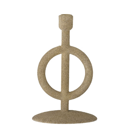 Bloomingville Flikka Candlestick, Nature, Polyresin