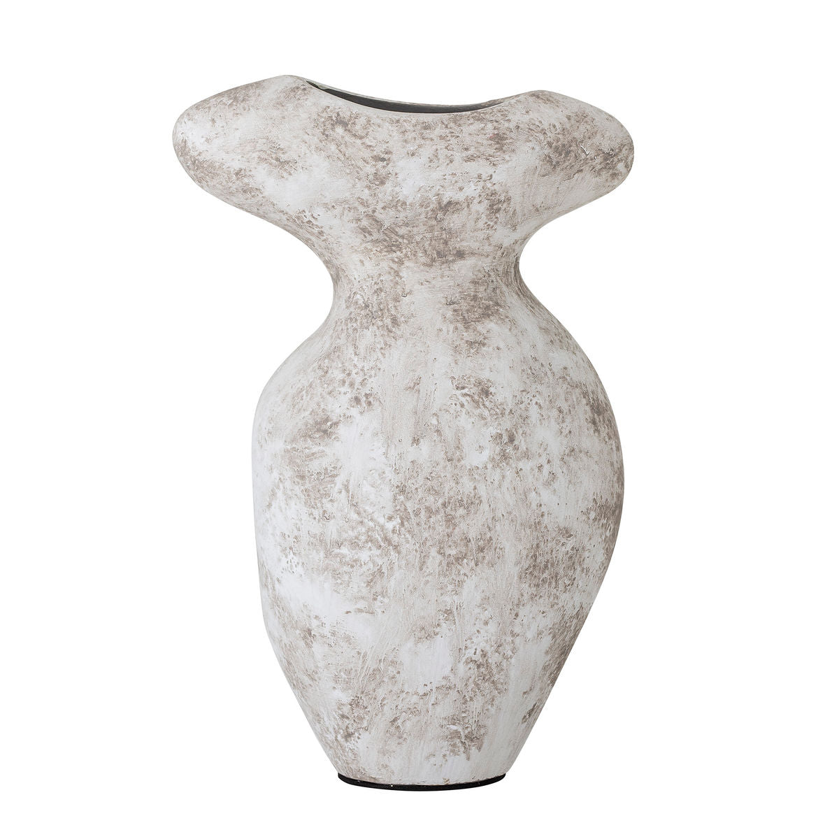 Bloomingville Nori Deko Vase, Gray, Terracotta