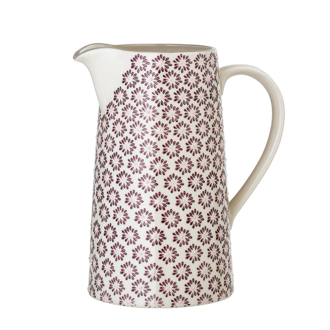 Bloomingville Maya jug, purple, stoneware