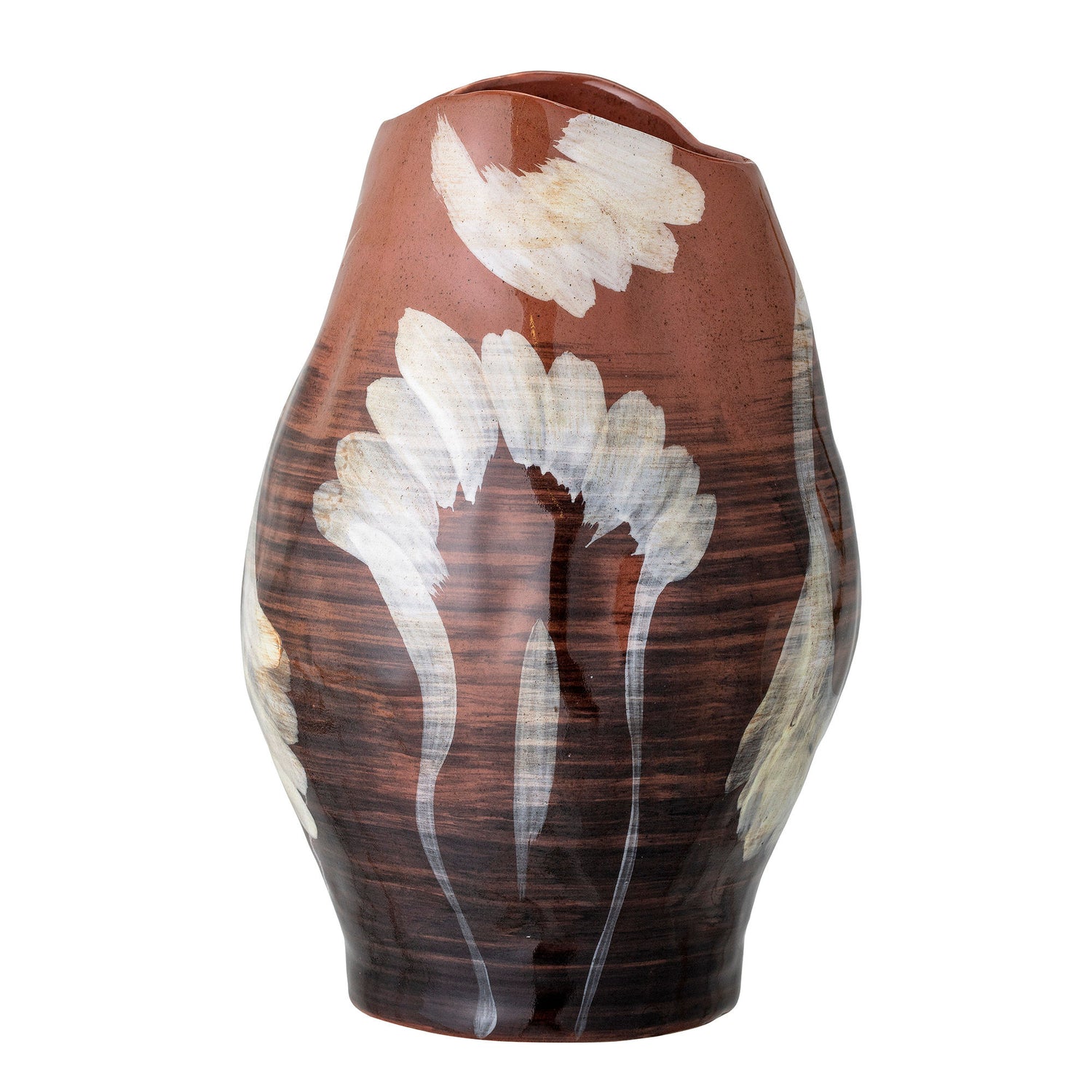 Bloomingville Obsa Vase, Brown, Stoneware