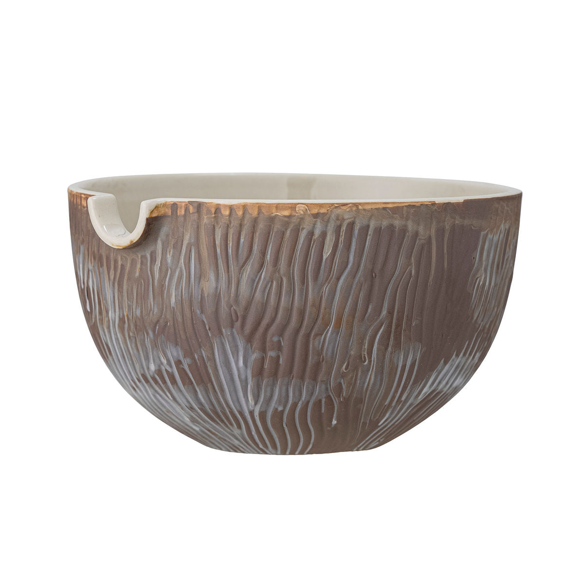 Bloomingville Toula bowl, brown, stoneware