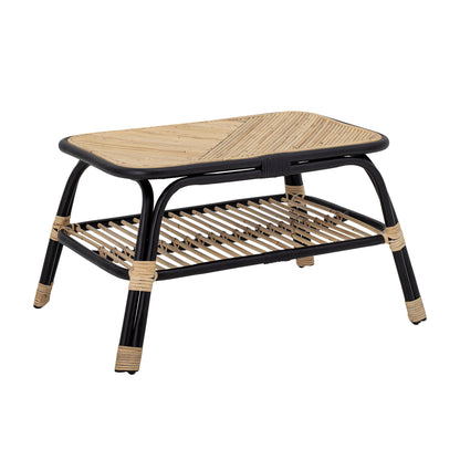 Bloomingville Bloomingville Loue Sidebord, Sort, Rattan - DesignGaragen.dk.