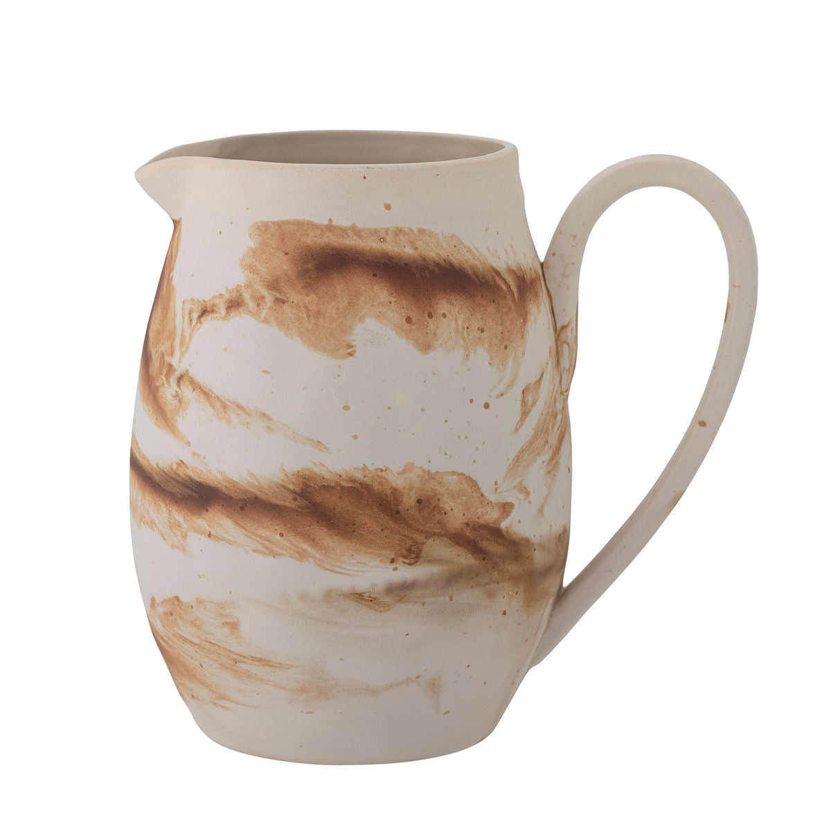 Bloomingville stacy jug, brown, stoneware