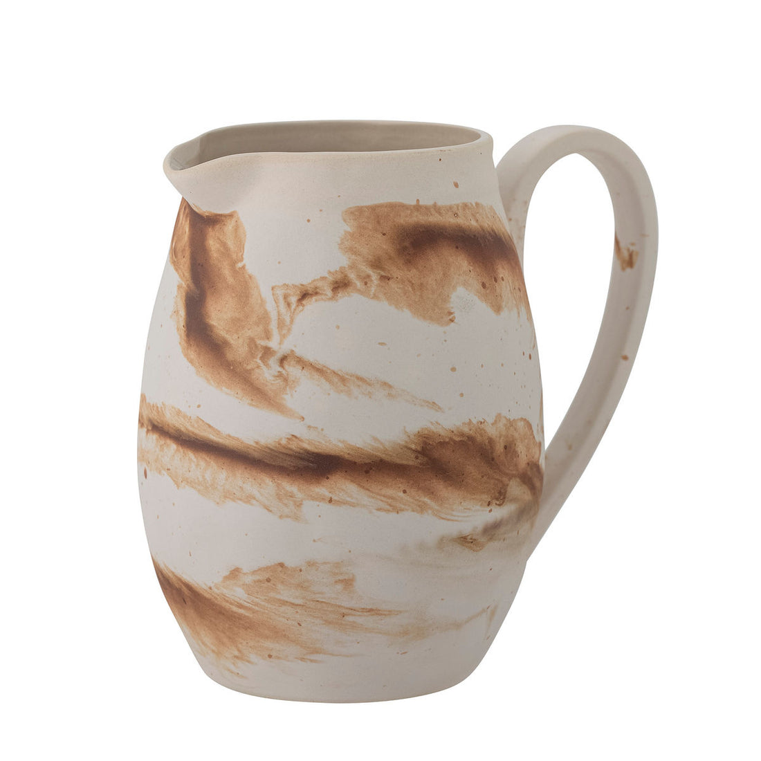 Bloomingville stacy jug, brown, stoneware