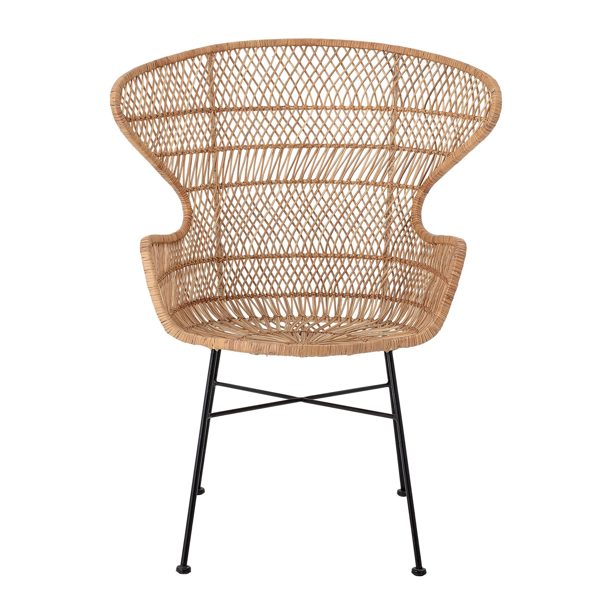 Bloomingville Bloomingville Oudon Lounge Stol, Natur, Rattan - DesignGaragen.dk.