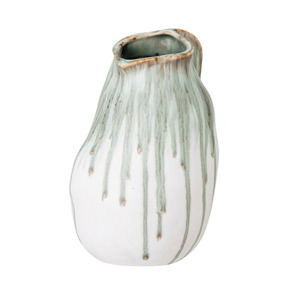 Creative Collection Link Vase, Green, Stoneware