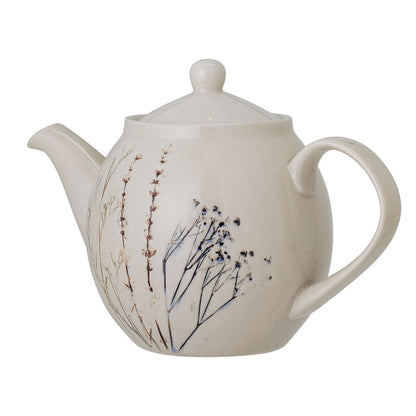 Bloomingville Bea teapot, nature, stoneware