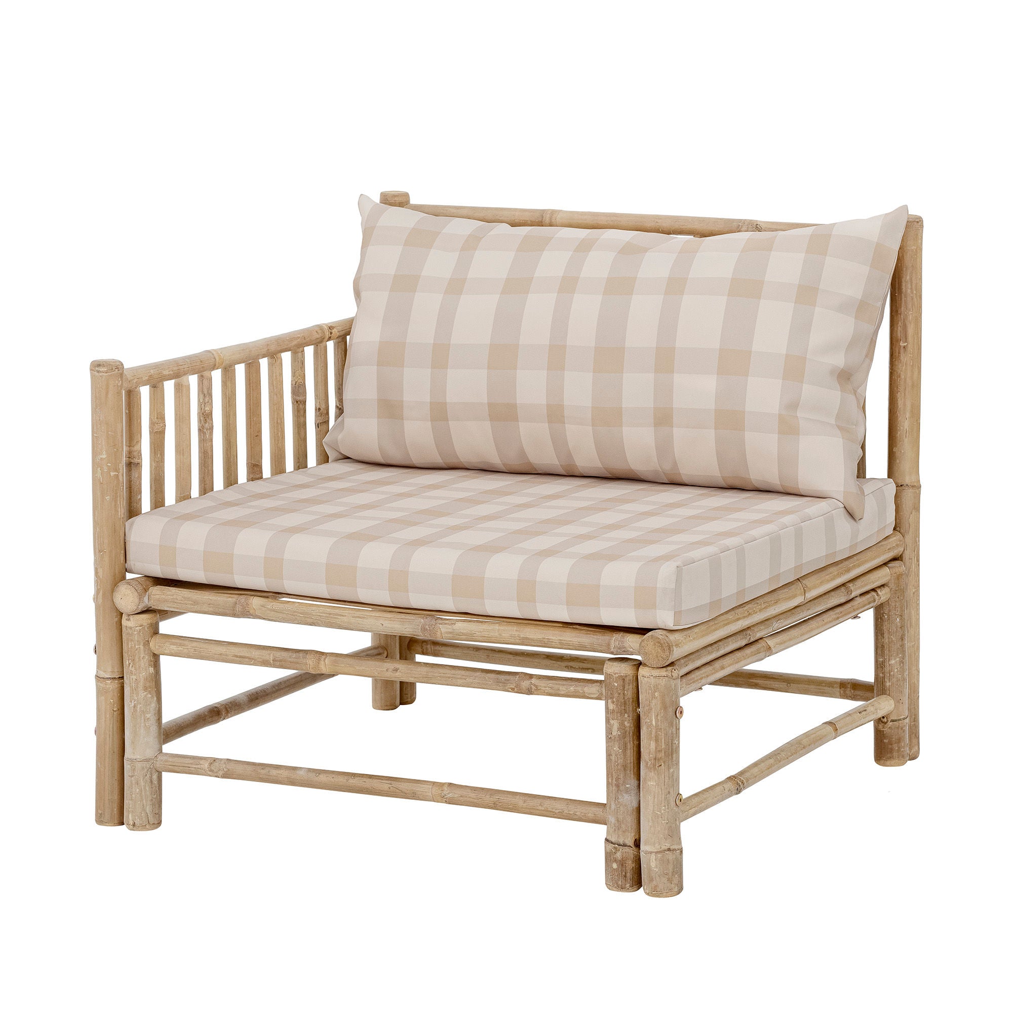 Bloomingville Corfu Module Sofa Left Corner, Nature, Bamboo