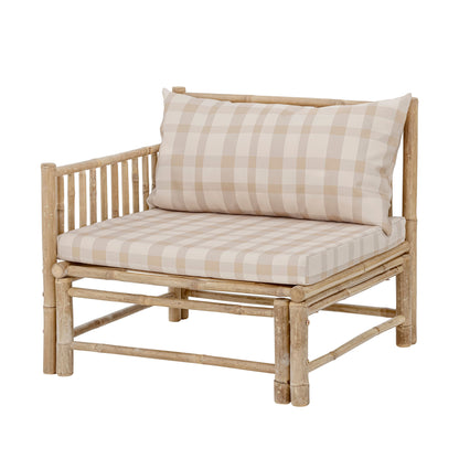 Bloomingville Corfu Module Sofa Left Corner, Nature, Bamboo