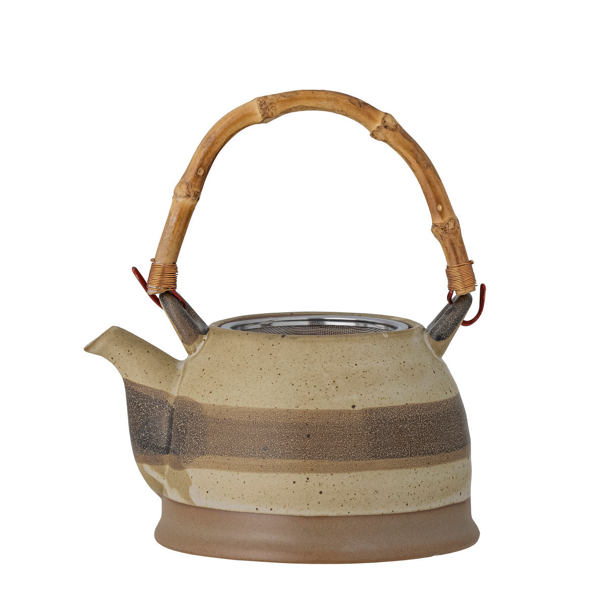 Bloomingville Solange teapot, nature, stoneware