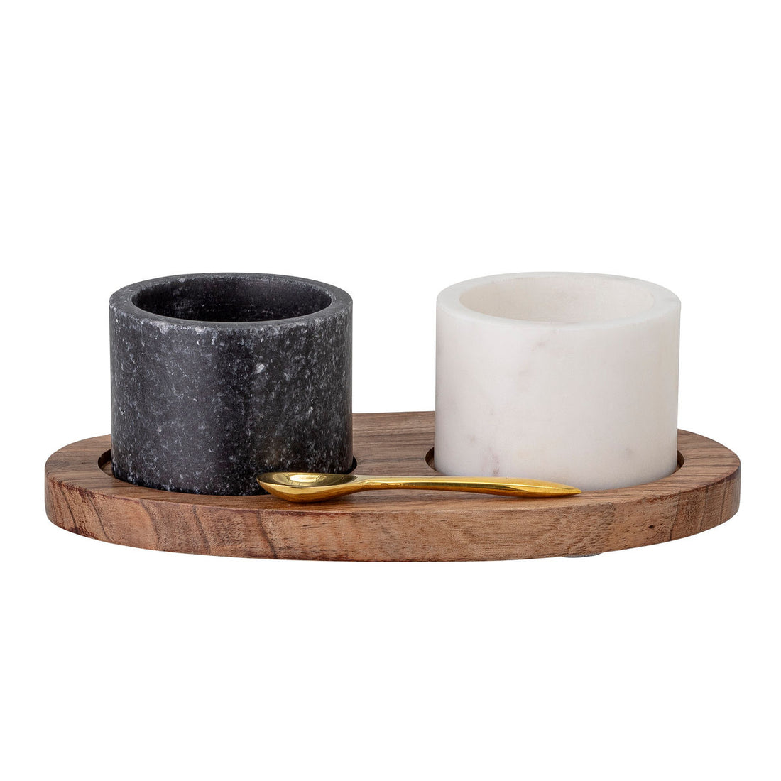 Bloomingville Florio Salt &amp; Pepper Var, Black, Marble