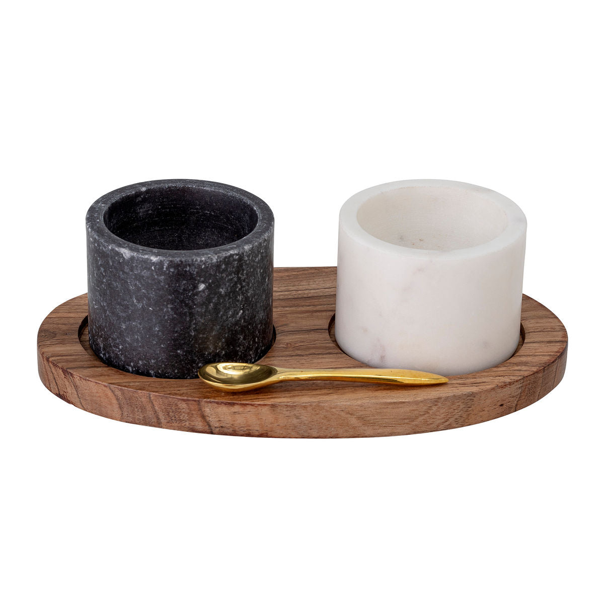 Bloomingville Florio Salt &amp; Pepper Var, Black, Marble