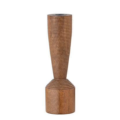 Creative Collection Sanny Candlestick, Brown, Mango