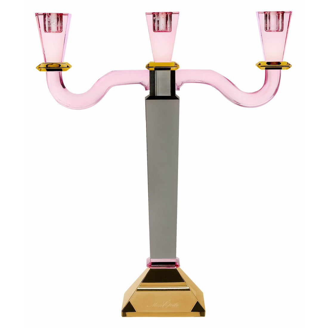 Miss Etoile ME Crystall 3-armed candlestick - Miss Etoile - DesignGaragen.dk