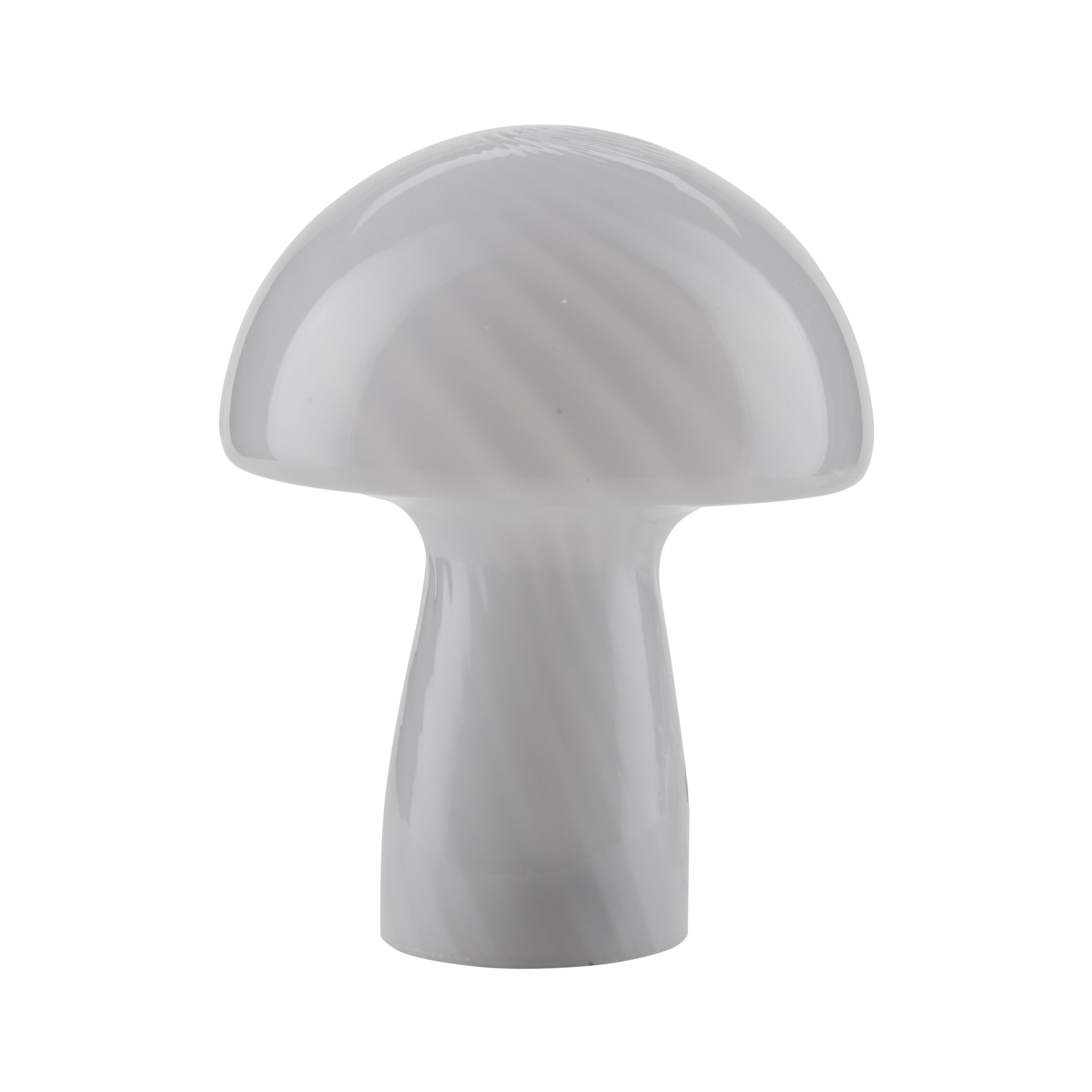 BAHNE - MULD LAMP / MUSHROOM TABLE LAMP, WHITE - H23 CM.P