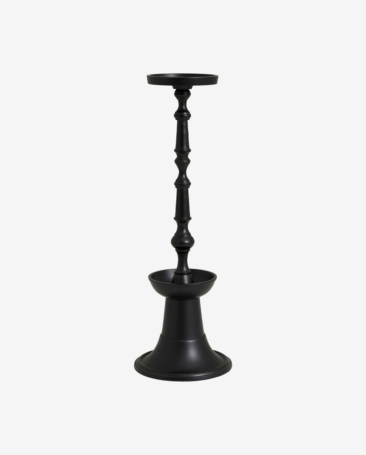 Nordal Flores Candle Holder, Black, Large