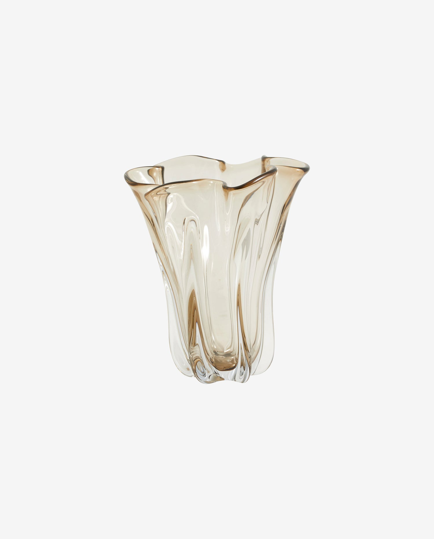 Nordal A/S Komnio Vase - Light Brown