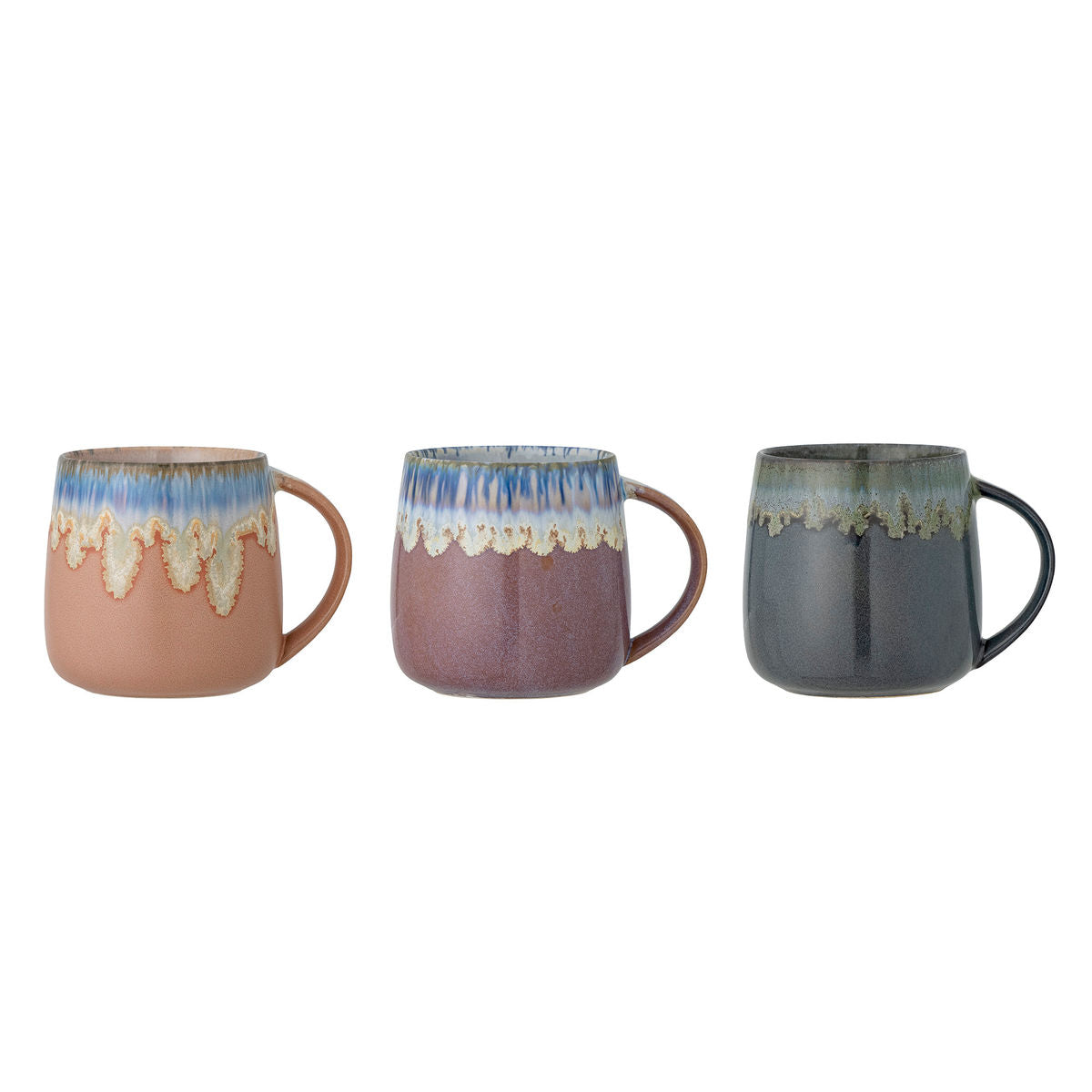 Creative Collection Cloe Mugs, Blue, Stoneware