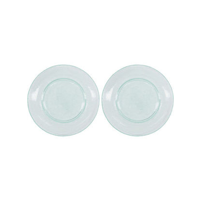 House Doctor Plate, Rain, Aqua, Set of 2 pcs