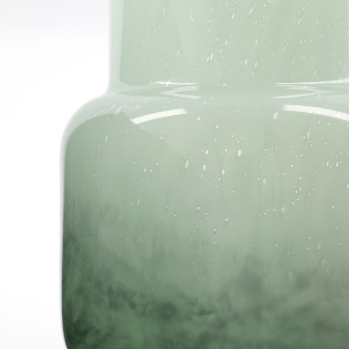 Vase, hdmint, green