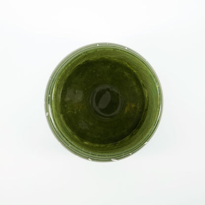 Vase, hdbole, dark green