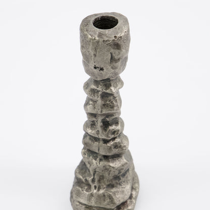 Candlestick, hdraku, antique silver