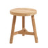 Taburet Benji - Natur - Teak - H: 45 Ø: 35 cm - Muubs - DesignGaragen.dk