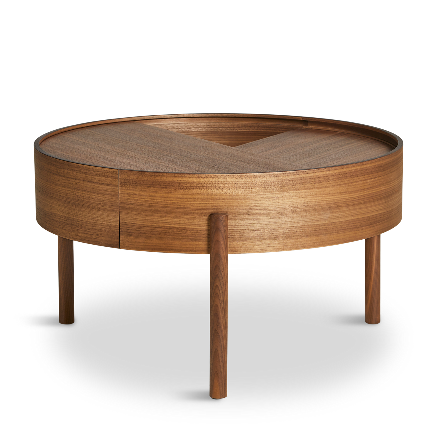 WOUD - Arc coffee table (66 cm) - Walnut - WOUD - DesignGaragen.dk