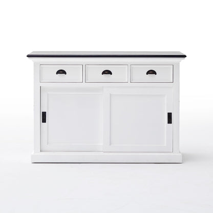 Halifax Contrast sideboard with sliding doors