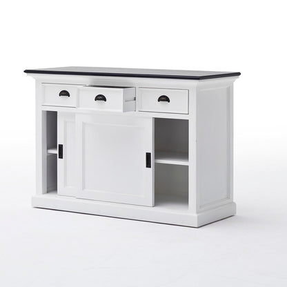 Halifax Contrast sideboard with sliding doors