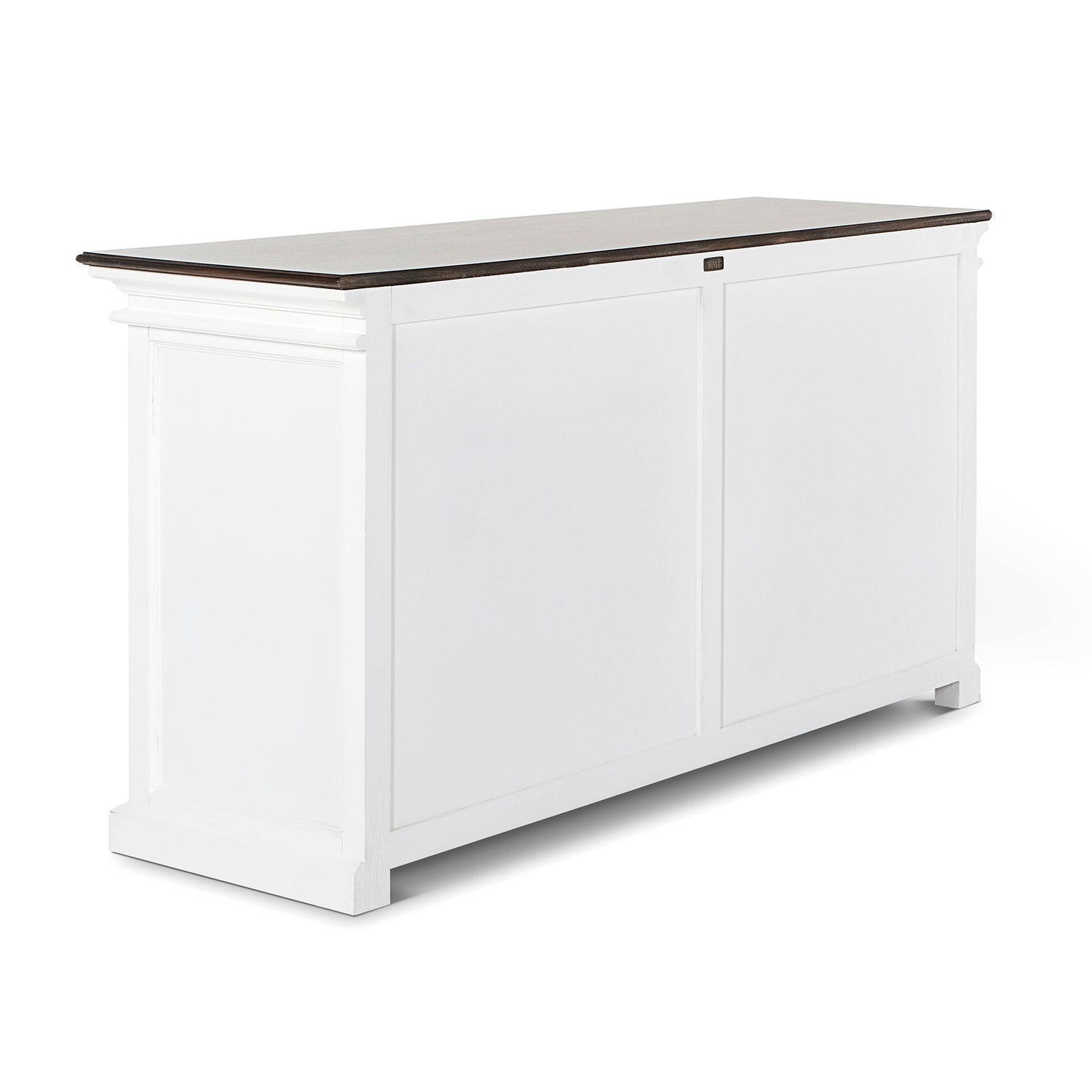 Halifax accent sideboard with 4 glass doors