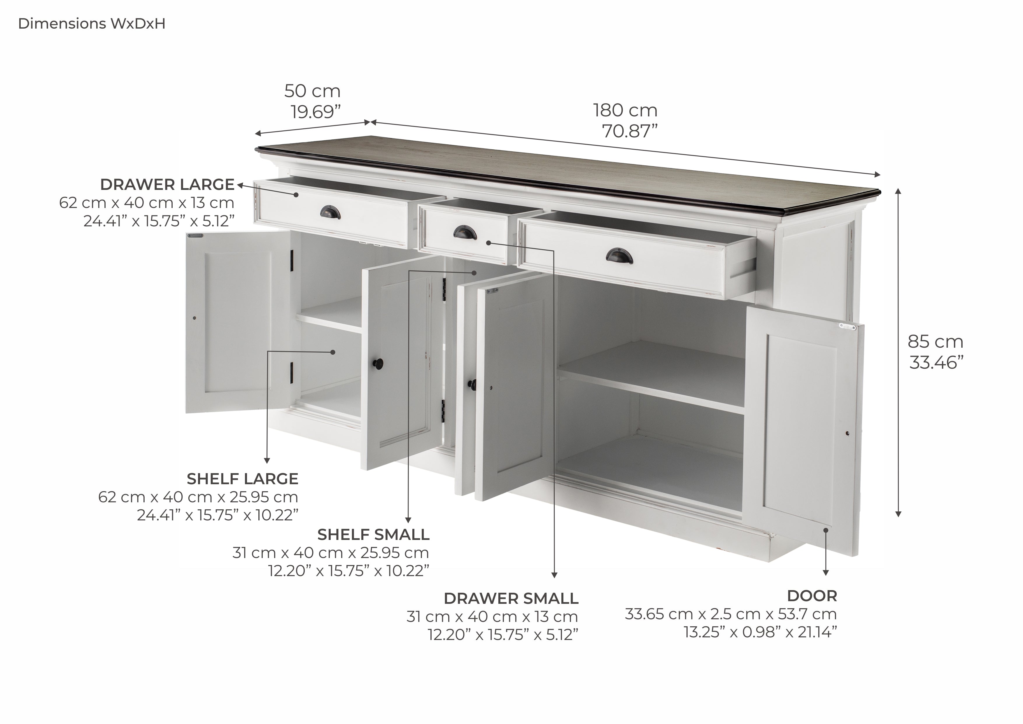 Halifax accent sideboard