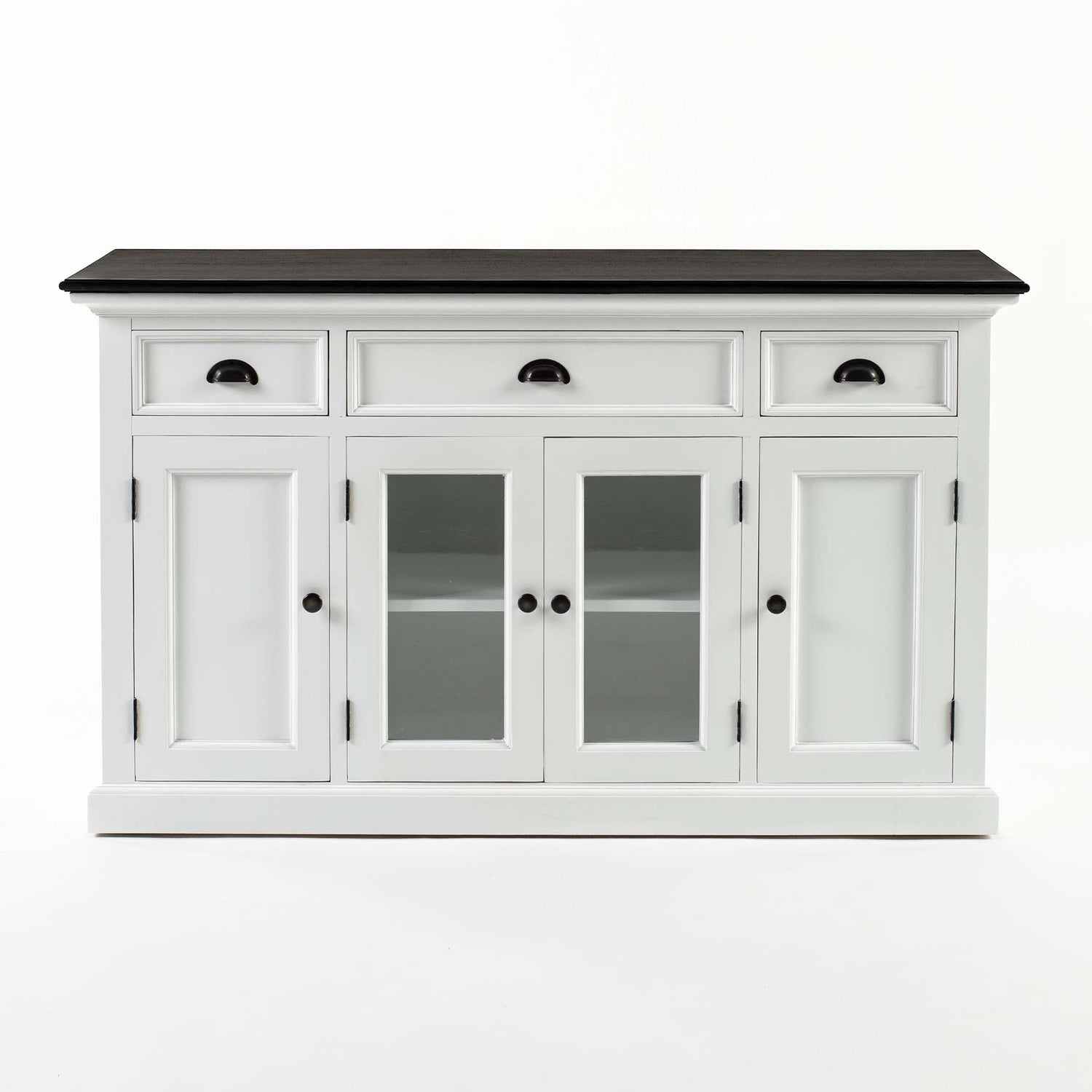 Halifax Contrast sideboard with 4 doors and 3 drawers