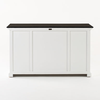 Halifax Contrast sideboard with 4 doors and 3 drawers