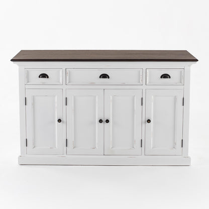 Halifax accent sideboard with 4 doors and 3 drawers