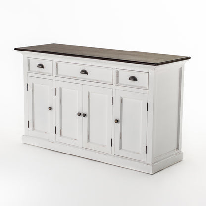 Halifax accent sideboard with 4 doors and 3 drawers