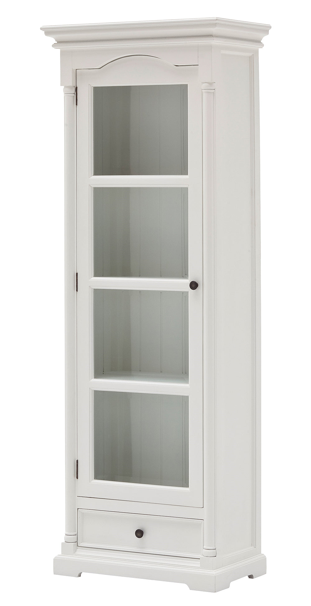 Provence single display cabinet