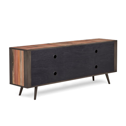 Nordic TV table with 4 doors