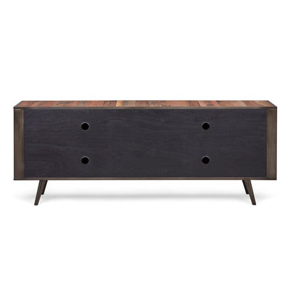 Nordic TV table with 4 doors
