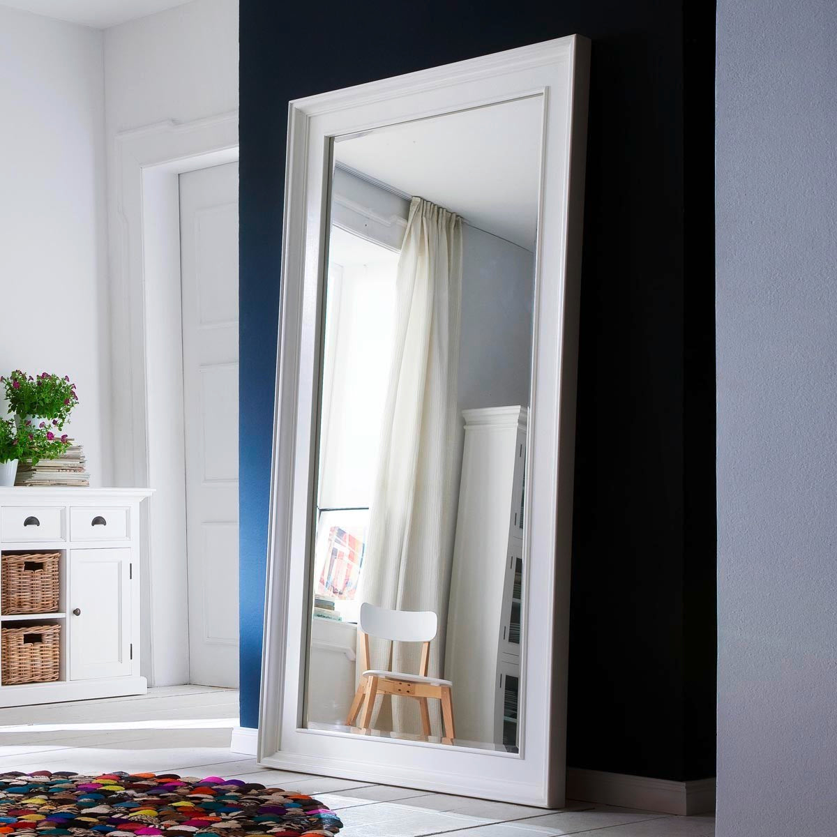 Halifax large floor mirror