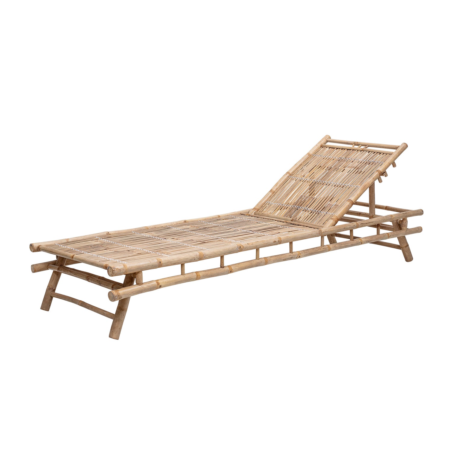 BLOOMINGVILLE Sole Daybed, Natur, Bambus - L220xH33xW74 cm - DesignGaragen.dk.