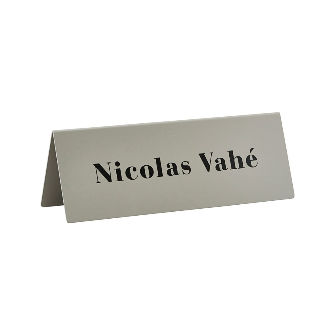 Nicolas Vahe - A Sign - Rack, Gray - L: 28 cm, W: 7.5 cm, H: 9.5 cm