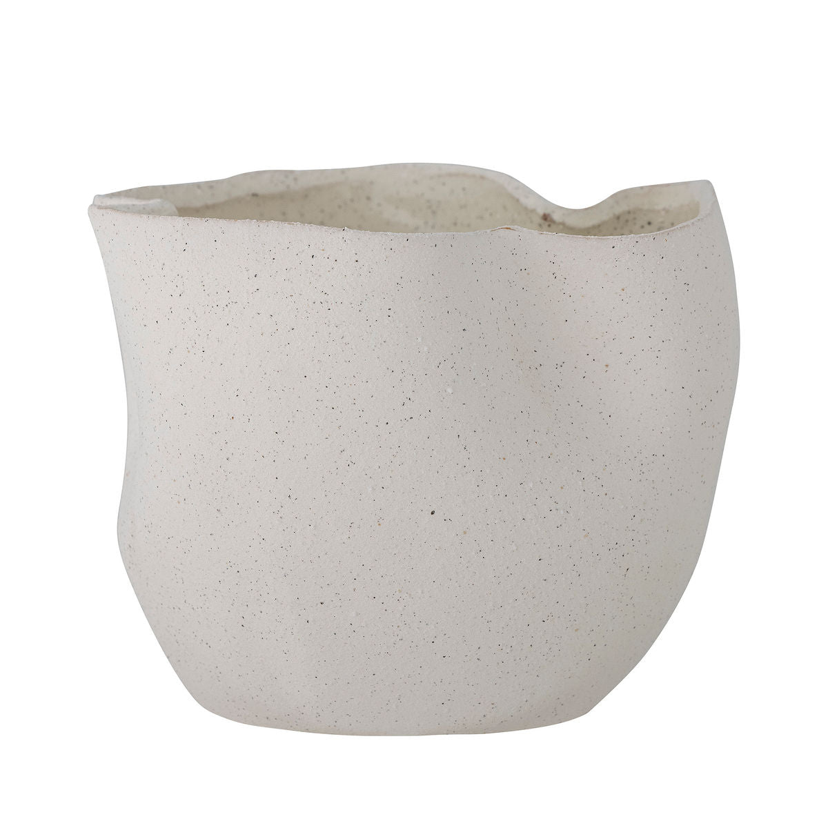 Bloomingville Sanam Herbal Potty Hides, White, Stoneware